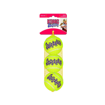 KONG SqueakAir Tennis Ball (3pk) Dog Toy Small