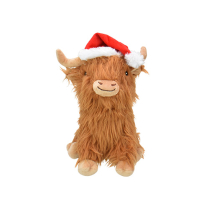 MULTIPET HOLIDAY Highland Cow Shaggy 8"