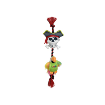 MULTIPET Toy Margaritaville \ Pirate & Parrot Rope NEW