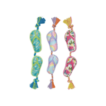MULTIPET Toy Margaritaville \ Rope Flip Flop NEW