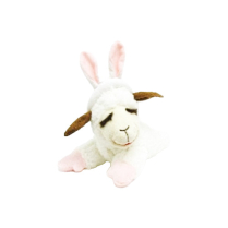 MULTIPET Toy Lamb Chop Bunny Ears 6" NEW