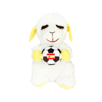 MULTIPET Toy Lamb Chop Wrinkleez Soccer Spain 8" NEW