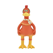 MULTIPET Toy Chicken Run Latex Ginger