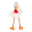 PWI GoDog HOLIDAY Skinny Candied Rooster Plush Toy SM