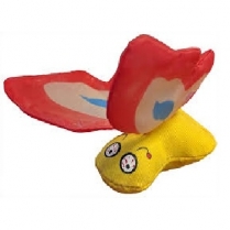 DW Butterfly RED Yeowww! Catnip Toy SINGLE (12)