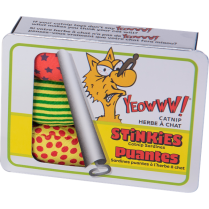 DW Stinkies Sardines 3-Pack Yeowww! Catnip Toy EN-FR (6) NEW
