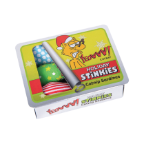 DW Holiday Yeowww! Catnip Toy Stinkies Trio 3pk (6) BIL