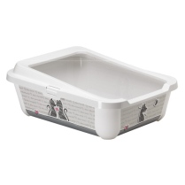 MOD HERCULES Rimmed Litterpan 20in Cats-in-Love (6)