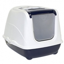 MOD FLIP Cat DUX Hood LG Litter Pan Blue Berry C230-0331 (6)