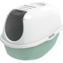 MOD SMART Cat Hood Litter Box Soft Green C370-0328 (6)