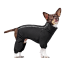 CPL Canada Pooch F&W Snowsuit Black SZ 14