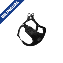 CPL Canada Pooch Easy-On Step-In Harness Black Small (20)