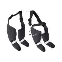 CPL Canada Pooch F&W Suspender Boots Reflective SZ 1 Long