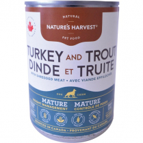 NH CAN DOG Mature Turkey & Trout 12/13oz 1003192