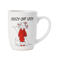PETRAGEOUS Crazy Cat Lady Mug 24oz