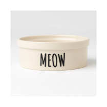 PETRAGEOUS Urban MEOW Crock Bowl 2 cups