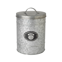 PETRAGEOUS Galvanised Treat Jar Small