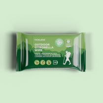 Tickless Outdoor Citronella Human Wipes (20/Wipes) NEW