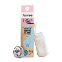 Furree Finger Dental Cloth + Dental Powder Sample NEW