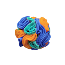 FOUFOU Snuffle Ball Blue & Orange Medium (10 cm) NEW