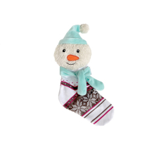 FOUFOU HOLIDAY Cuddle Crinkle Stockings Snowman