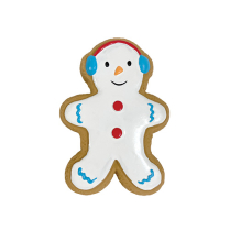 FOUFOU HOLIDAY fouFIT Cookie Cutter Chews Snowman