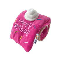 FOUFOU Birthday Roll Cake Pink Small