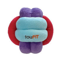 FOUFOU Hide 'n Seek Knotted Snuffle Ball Blue Large NEW