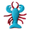 FOUFOU Under the Sea Freeze n Float Lobster Large NEW