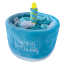 FOUFOU Hide n Seek Birthday Cake Snuffle Blue NEW