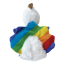 FOUFOU One Love Peacock Plush Small NEW