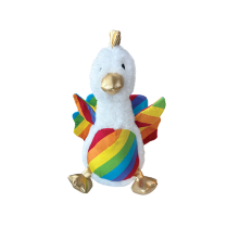 FOUFOU One Love Peacock Plush Large NEW