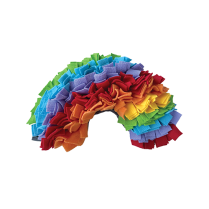 FOUFOU One Love Rainbow Snuffle Mat NEW