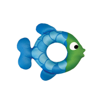 FOUFOU FouFIT Freeze 'n Float Fish Rings Blue NEW