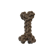 FOUFOU FouFIT Velvet Knotted Rope Bone Brown NEW