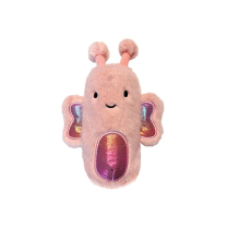 FOUFOU FouFIT Squeak-a-Tubes Tubes Butterfly NEW