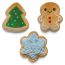 FOUFOU HOLIDAY fouFIT Cookie Cutter Plushies Snowflake