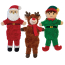 FOUFOU HOLIDAY fouFIT Squeak 'n Tubes Santa