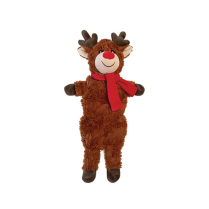 FOUFOU HOLIDAY fouFIT Squeak 'n Tubes Reindeer