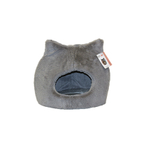 RUFF LOVE Cozy Cat Bed Grey 17" x 17"