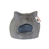 RUFF LOVE Cozy Cat Bed Grey 19" x 19"