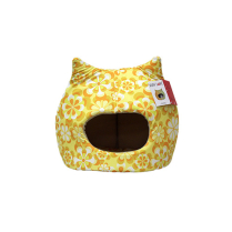RUFF LOVE Cozy Cat Bed Flower Power 17" x 17"