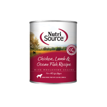 NS NutriSource DOG CAN Chicken Lamb & Ocean Fish 12/12.3oz