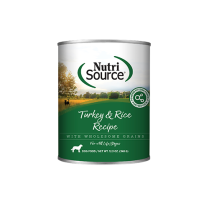 NS NutriSource DOG CAN Turkey & Rice 12/12.3oz