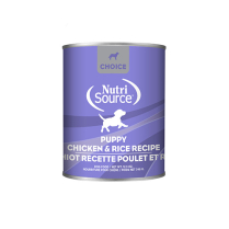 NS Choice DOG CAN Chicken & Rice Puppy 12/12.3oz