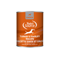 NS Choice DOG CAN Turkey & Barley 12/12.3oz