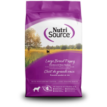 NS NutriSource Puppy LG Breed Chicken & Rice 12lb
