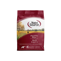 NS NutriSource Adult Beef & Rice 12lb