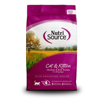 NS NutriSource CAT & Kitten Chicken & Rice 4lb (8)