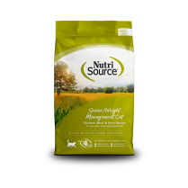 NS NutriSource CAT Senior/Weight Mgmt Chicken & Peas 4lb (8)